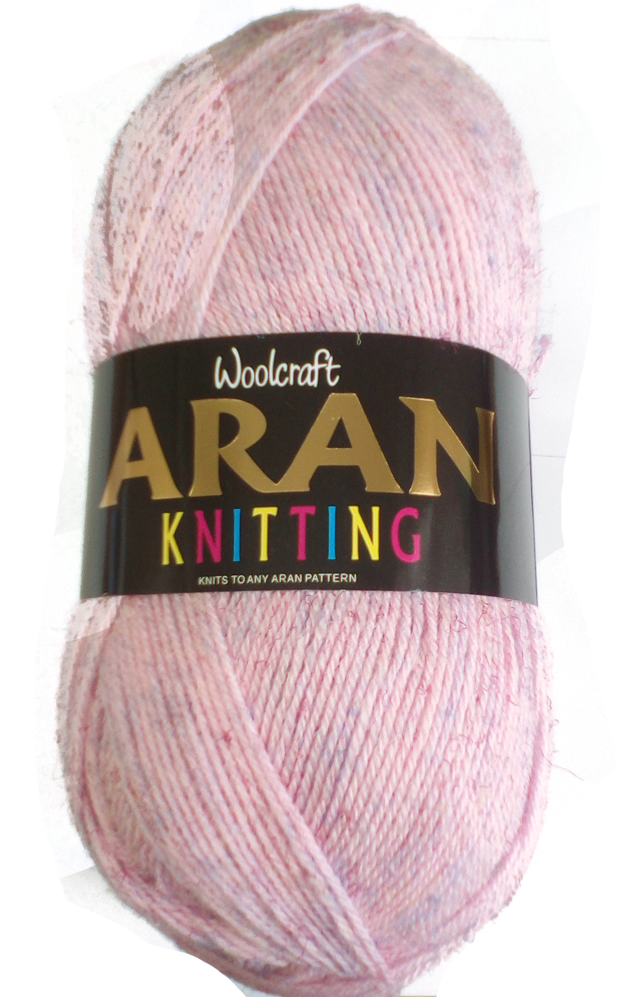 Aran Yarn 25% Wool 400g Balls x2 Berry 902